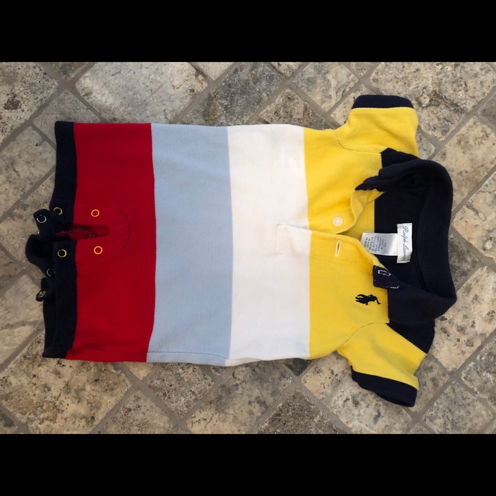 Ralph Lauren Infant Boys Romper